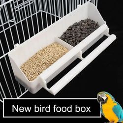 Bird Feeder Dish: Easy-Clean Parakeet & Cockatiel Food Dispenser