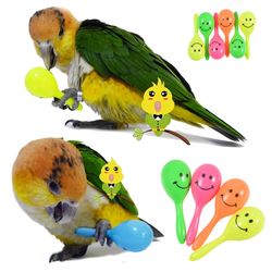 Interactive Parrot Training Toys: Rattle, Sand Ball, & More