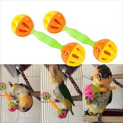 Parrot Bird Toy Cage: Creative Rattle & Training Ball