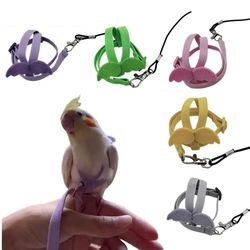 Adjustable Ultra-Light Parrot Harness with Flying Traction Rope