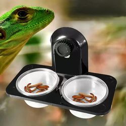 Reptile Water & Food Dish for Lizard, Iguana, Chameleon, and Small Pets