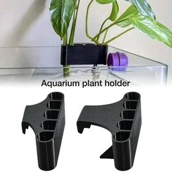 Aquatic Plant Pot: Hanging Holder for Aquarium with Planter Cups
