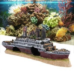 Titanic Wreck: Aquarium Decoration & Accessories