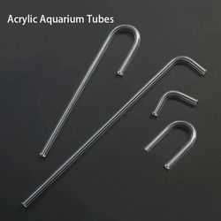 Acrylic Aquarium Connector: Straight U Shape Tube Elbow for Fish Tank Air Pump