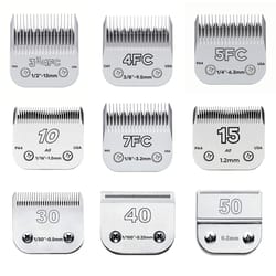 pet clipper blade: a5 compatible with andis & oster - ceramic blade