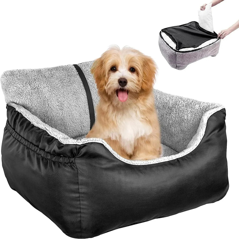 byWyPetCarSeatforLargeMediumDogsWashableDogBoosterPetCarSeatDetachableDogBedjpg