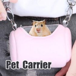 portable rodent cage & pet carrier: travel bag for small pets