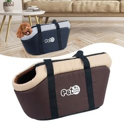 Foldable Pet Carrier: Travel Shoulder Bag for Kitten & Puppy | Portable, Breathable Outdoor Accessories