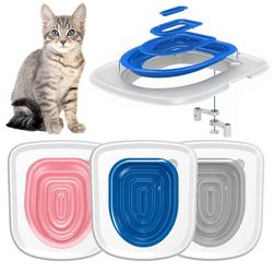 Reusable Cat Toilet Training Kit: Train Your Cat to Use the Toilet with Ease
