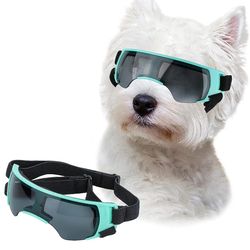 Small Breed Dog Sunglasses: Windproof Anti-UV Goggles for Outdoor Eye Protection