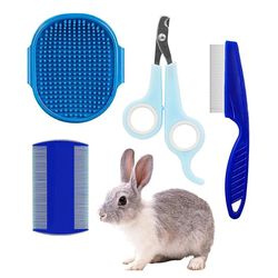 Tear Stain Remover, Nail Clipper, Shampoo Brush, Hamster & Rabbit Supplies