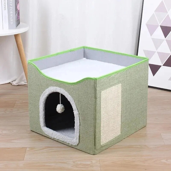 My60Large-Cat-Bed-with-Fluffy-Ball-Hanging-and-Scratch-Pad-Double-Layered-Foldable-Cat-Beds-for.jpg