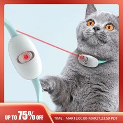 Smart Laser Cat Collar: USB Charging, Interactive Training & Exercise Toys