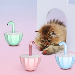 pet automatic laser cat toy for indoor cats | interactive kitten tumbler