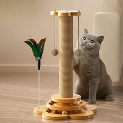 Cats Accessories: Scratcher Tower, Scratching Post, Shelves, Playground