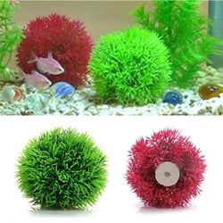 aquarium decor: artificial plastic water plant grass for fish tank aesthetic