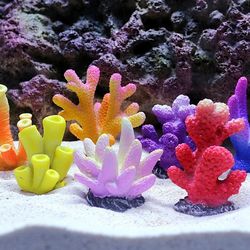 Artificial Coral Fish Tank Decoration: Starfish Reef Landscape Aquarium Craft