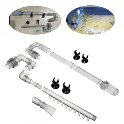 aquarium filter external canister parts: water inflow outflow tube accessories