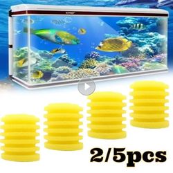 Yellow Cotton Core Fish Tank Filter Sponge - Aquarium Pet Accessories