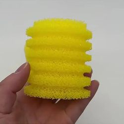 yellow cotton core fish tank filter sponge - aquarium pet accessories