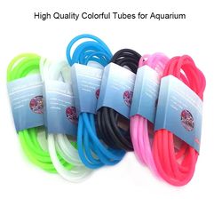 Colorful Aquarium Oxygen Pump with Air Bubble Stone for Fish Tank