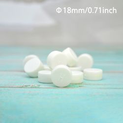 diy toy noise maker repair: 20pcs rattle box inserts for pet baby bell animal puppet dolls (18/22/33/39 mm)