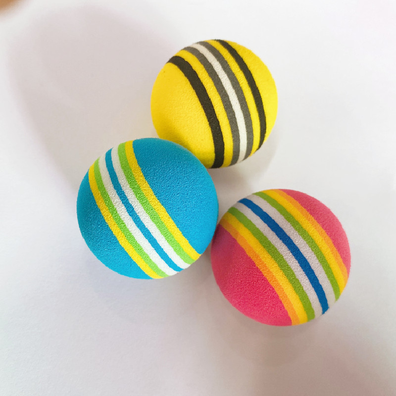 wJivPetToyBallsRainbowBallCatFoamColorfulPuppyBiteChewFunnyRollingToyMouseforjpg