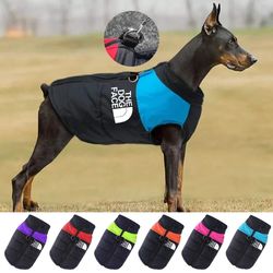 waterproof warm dog clothes winter vest for small, medium & large dogs
