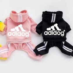 Spring Pet Hoodies: Cute Dog Clothes for Small Dogs & Puppies