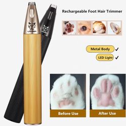 Rechargeable Pet Hair Trimmer: Electric Cutter for Dogs/Cats Grooming