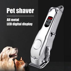 metal pet electric hair clipper for dogs, cats, and teddy - special grooming tool