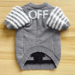 Knitted Sweater | Pet Clothing Brand for Warm & Cute Dog Fashion