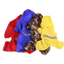pet dog & cat rain coats: outdoor rainwear hoodies for rainy days