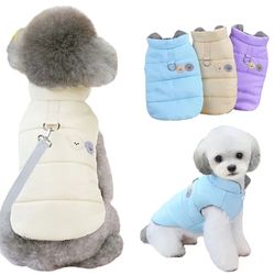 warm winter dog jacket for small-medium pets