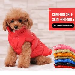 Warm Pet Down Jacket for Small Dogs & Cats