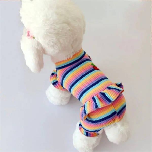 E8XdRainbow-Strip-Puppy-Clothes-Cherry-Pattern-Dog-Hoodies-Jumpsuit-Princess-Pajamas-For-Small-Medium-Dogs-Yorkshire.jpg