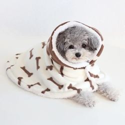 Autumn - Winter Thick Cotton Dog Cloak Pajama: Teddy & Household Jacket