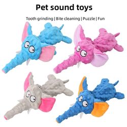 durable dog squeak plush toy - fun chew & molar toy for all puppies