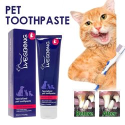 organic peppermint canine toothpaste: whitens teeth, freshens breath