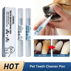 pet dental care pen: tartar & dental stones remover for cats & dogs