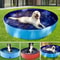 Portable Foldable Dog Pool NonSlip Pet BathTub For Swimming Bathing And Outdoor Fun 1