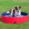 Portable Foldable Dog Pool NonSlip Pet BathTub For Swimming Bathing And Outdoor Fun 0