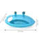 Hanging Bird Water Bath Tub With Mirror Durable Pet Cage Bathing Bowl For Parrots  Parakeets 8