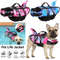 Pet Dog Swimming Life Vest Collar Harness Shark Fin Design Summer Swimwear Clothes For Dogs 5