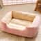 Luxury Cat Bed Plush Pet Products Basket House Beds for Kittens Small Dogs
