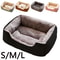 Luxury Cat Bed Plush Pet Products Basket House Beds for Kittens Small Dogs