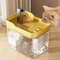 Automatic Cat Drinker Fountain Recirculating Filtering Water Dispenser with Transparent Design  An