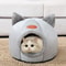 Winter Cat Bed Cozy Deep Sleep Comfort Cave For Cats Small Dogs Warm Pet Tent Nest With Non Slip B 2