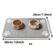 Pet Feeding MatAbsorbent Pet Placemat For Food And Water Bowl With Waterproof Rubber Backing Quick