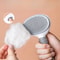 DualSided Pet Hair Remover Brush Dog Cat Grooming Tool for Shedding Control Soft Hair Brush fo